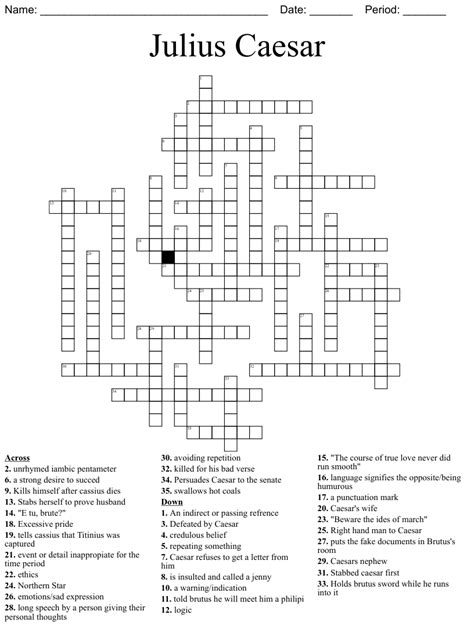 Caesar's these crossword. Things To Know About Caesar's these crossword. 